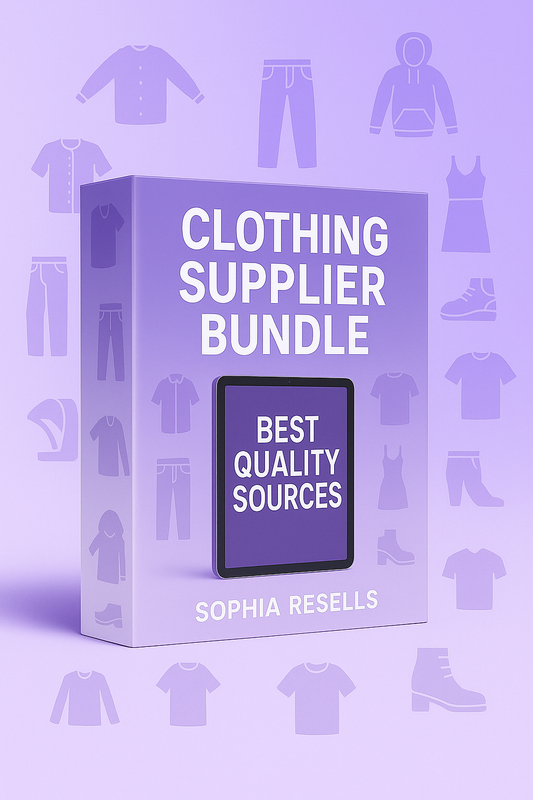 CLOTHING SUPPLIER BUNDLE
