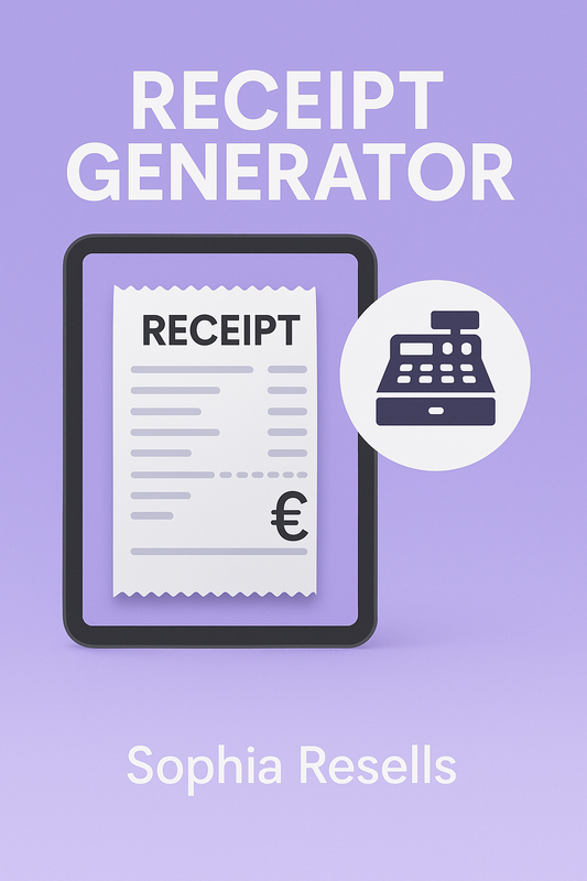 Receipt generator